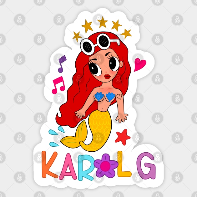 Karol G Sticker by liomal